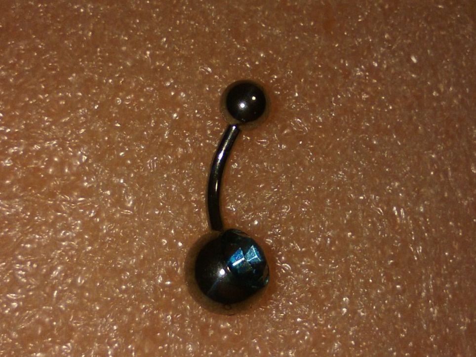Bijoux piercing: BAUCHNABEL PIERCING,,EDELSTHAL,,SILBER FARBE – Neuf (Voir description) à Basel par bijoutrie_4