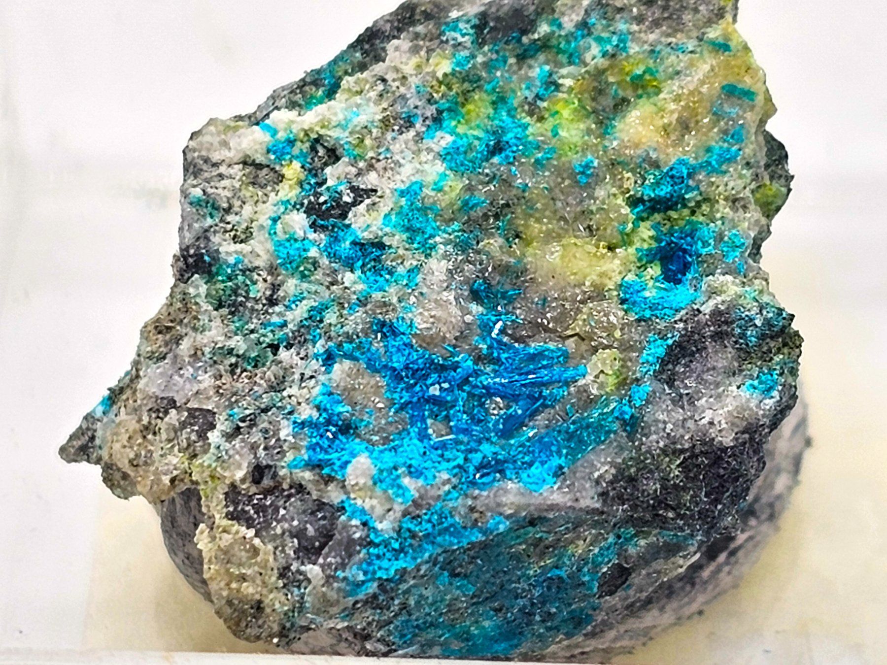 Minerali & Pietre curative: RaRe Caledonite, Anniviers, Sierre, Valais - Caledonit – Usato da Figino venduto da minshop 4