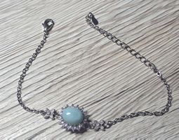 ✨ Larimar Armband aus Edelstahl ✨💙G