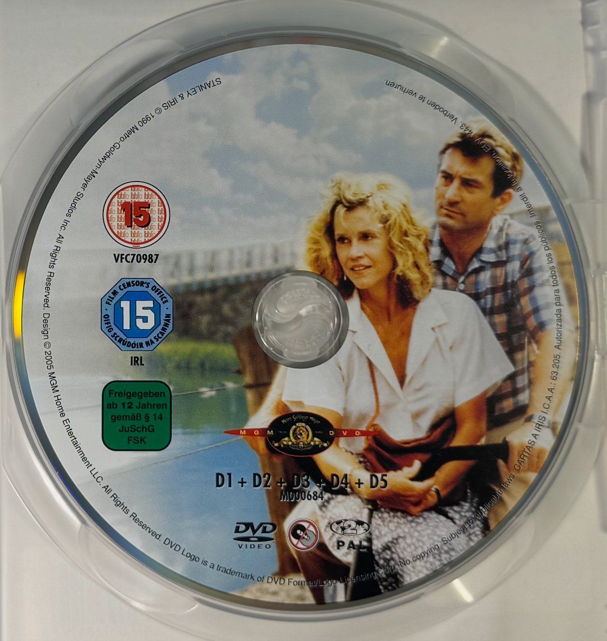 Tutti i DVDs: DVD STANLEY & IRIS - JANE FONDA  ROBERT DE NIRO – Usato da Wisen venduto da gigisna 1