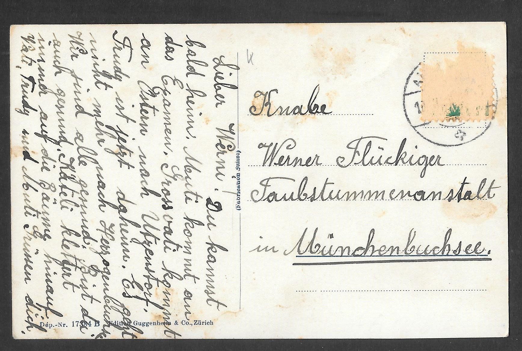 Cartes postales: Wohlen Bahnhof mit Quartier – D'occasion à Olten par clotaldi 1