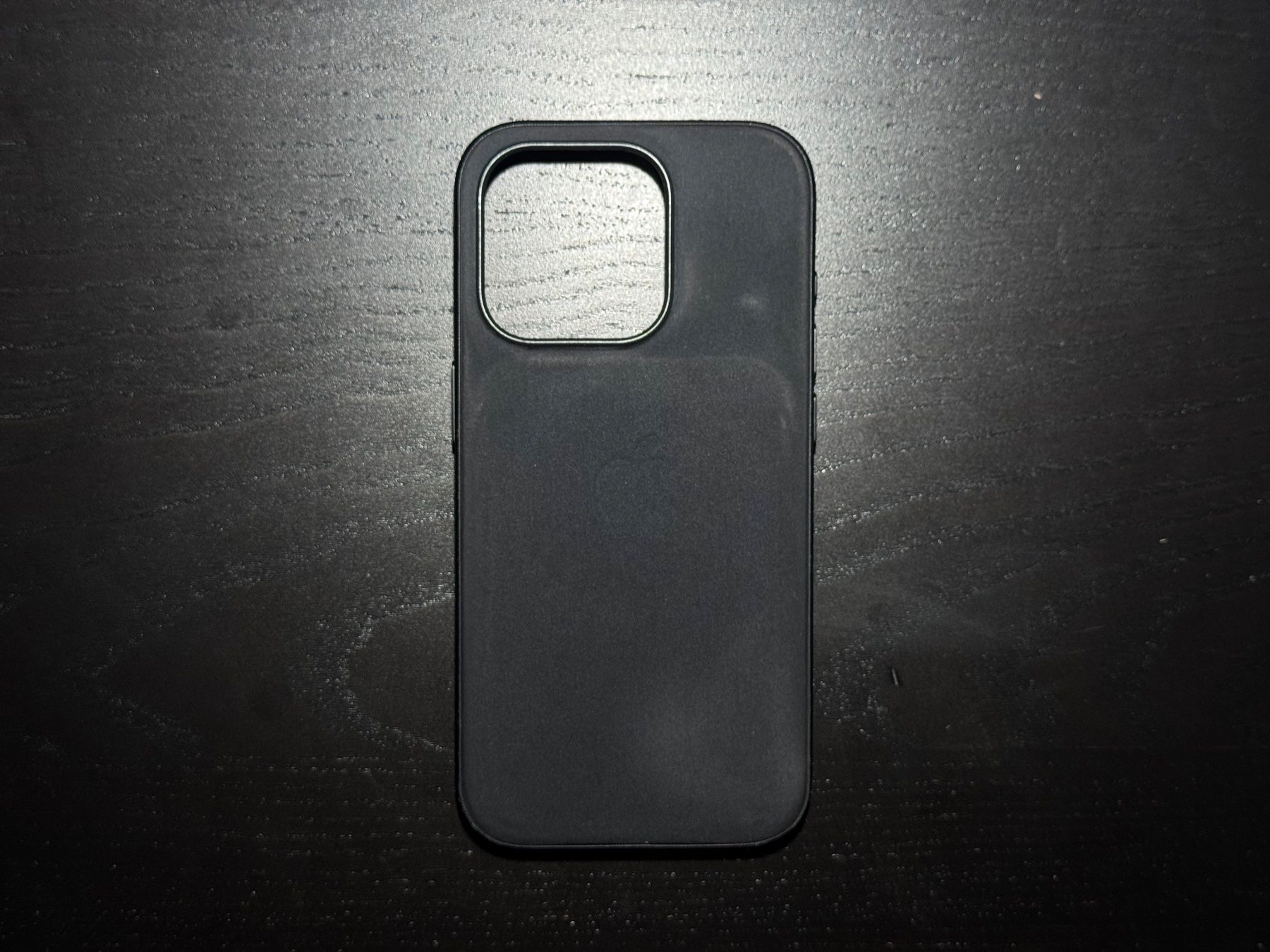 Apple Cover & Protezioni schermo: iPhone 15 Pro FineWoven Case (Schwarz) – Usato da Bern venduto da user_egghz2 1