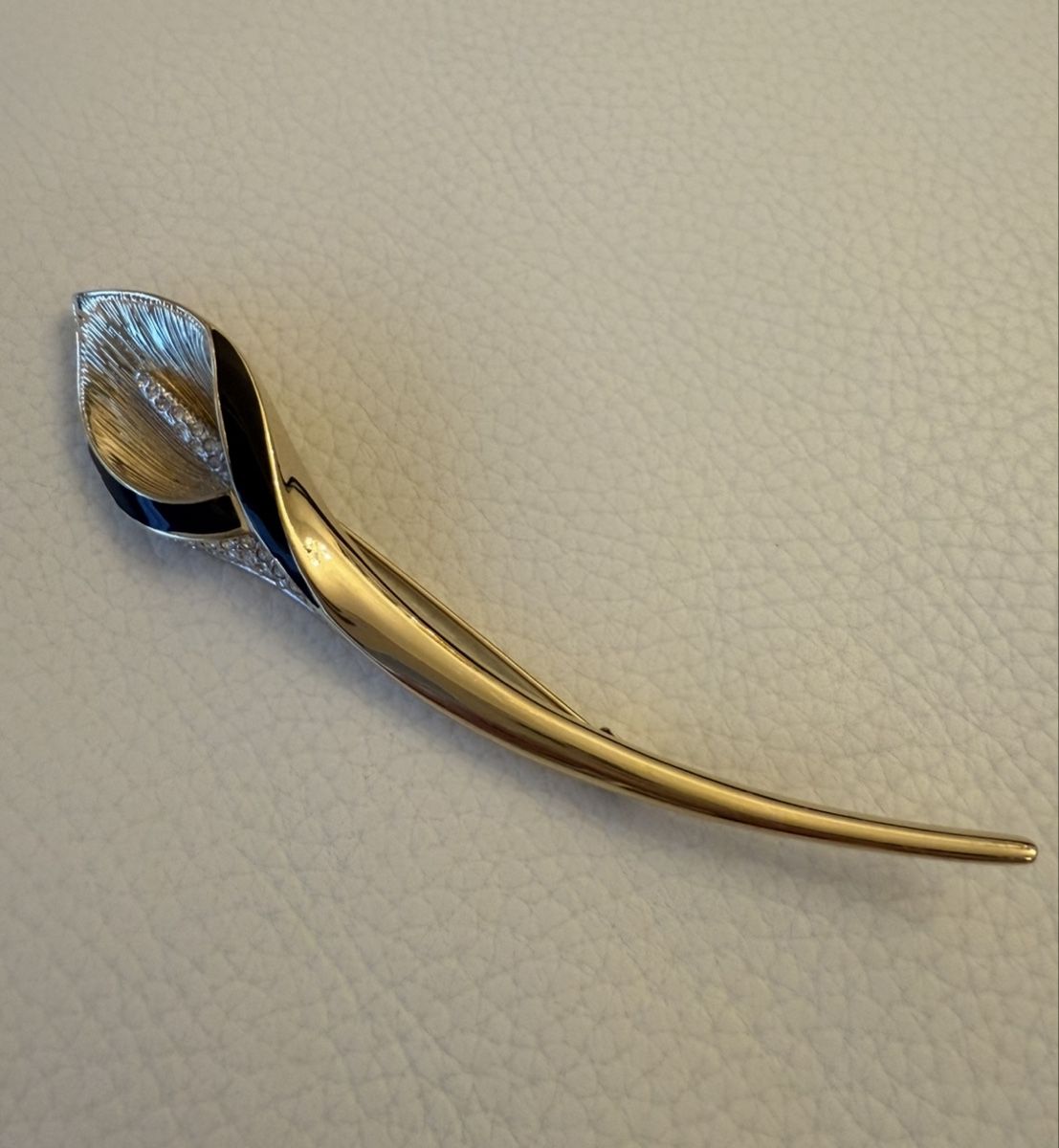 Spille & Fermagli: Broche vintage fleur comme neuve! – Nuovo (secondo la descrizione) da Carouge GE venduto da sacha1981 1