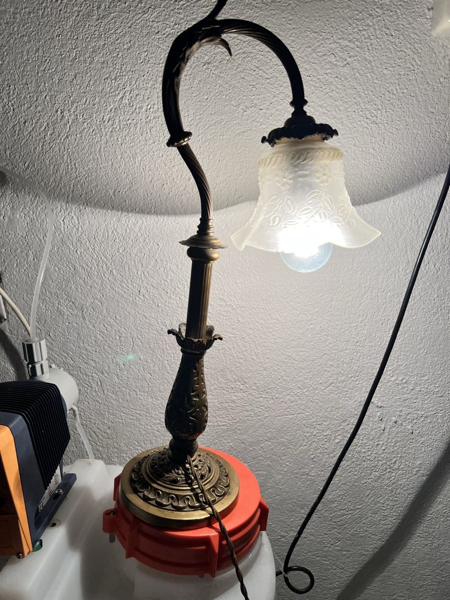 Lampade: Antiker Schön Jugendstil Lampe – Usato da Hombrechtikon venduto da vespa1954 9