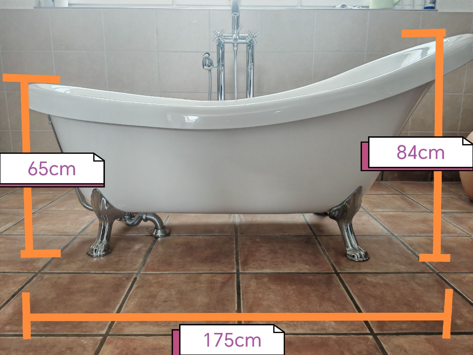 Vasche da bagno: Freistehende Badewanne  – Usato da Heimiswil venduto da New2 3