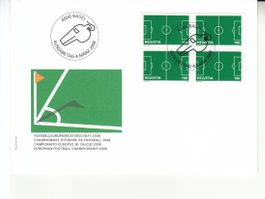 SBK 1264B im 4er-Block FDC