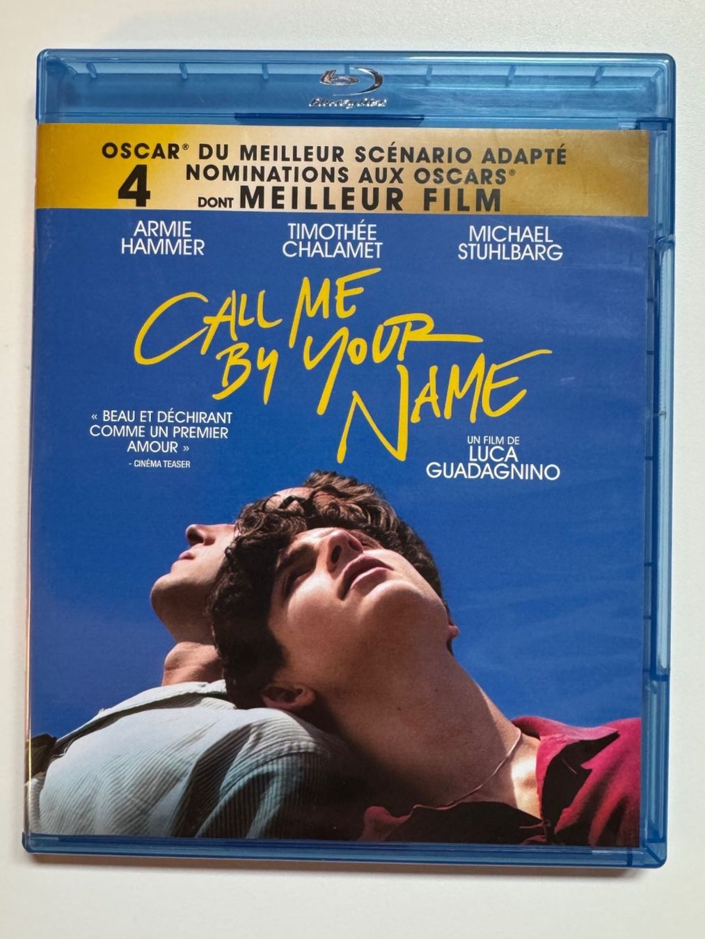Tutti i DVDs: Blu-ray : Call Me By Your Name – Nuovo (secondo la descrizione) da Delémont venduto da yannickbarthe