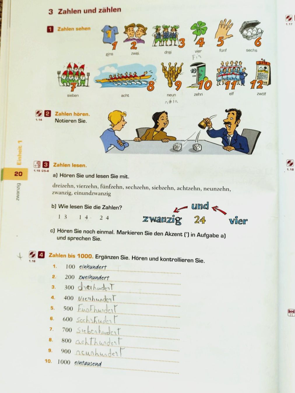 Bücher: Studio d A1, Deutsch-Kurs, CH Ausgabe 2013 + CD – Gebraucht aus Uster von Junipa 6