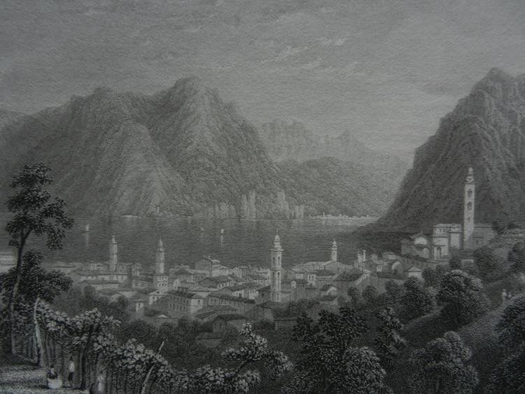 Stiche: Lugano von Bartlett – Gebraucht aus Risch von Rischli15 1