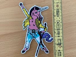 Freddie Mercury Unicorn - Patch Sticker Aufnäher Rock Band