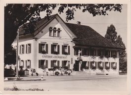 Teufenthal ( Aarg.) Gasthof zur Herberge. 1951
