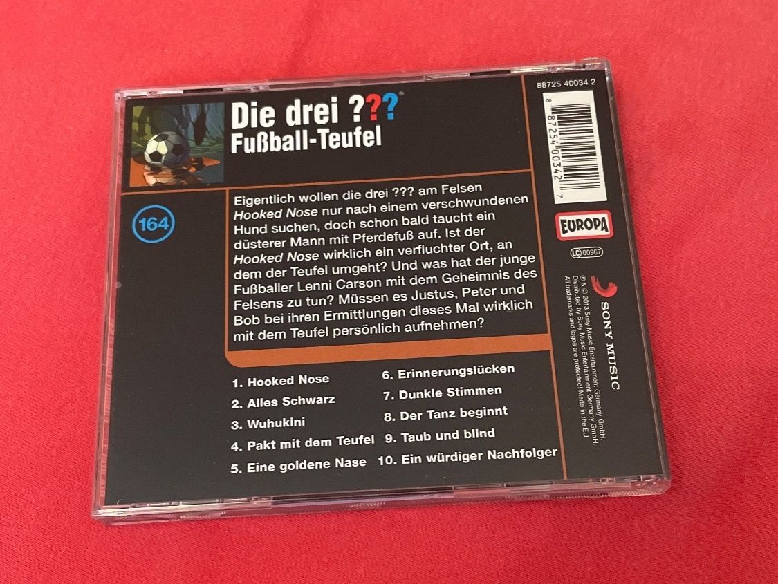 CD: Die drei ??? Fussball Teufel CD – Usato da Dallenwil venduto da and_04 2