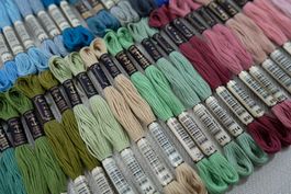 100 Anchor Vintage Knäuel – Baumwolle für Stickerei (Los 14)