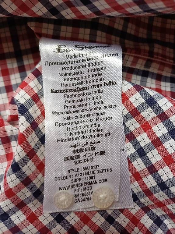 Hemden: Chemise Ben Sherman taille M – Gebraucht aus Glovelier von GaCh 3