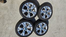 Räder Skoda Octavia 7x17 zoll Felgen mit Pneus 5x112
