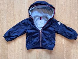Süsse Moncler Anton Regenjacke, neu, 9-12 Monate, navyblau