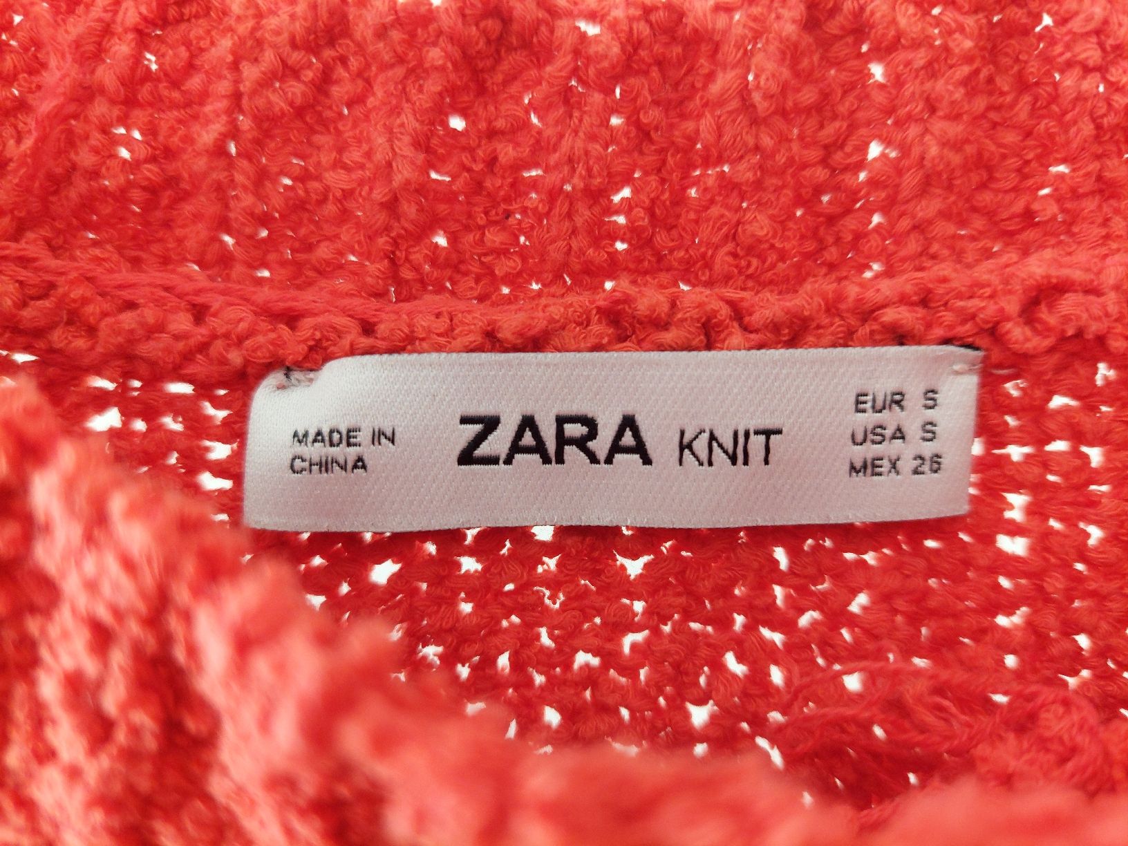 Maglioni & Felpe: Zara Damenpullover Gr. S rot Oversize – Usato da Kreuzlingen venduto da peugeotj9 2