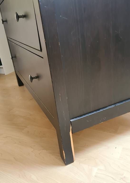 Kommoden: IKEA Hemnes Kommode schwarz, 6 Schubfächer – Gebraucht aus Bern von Amasit 3