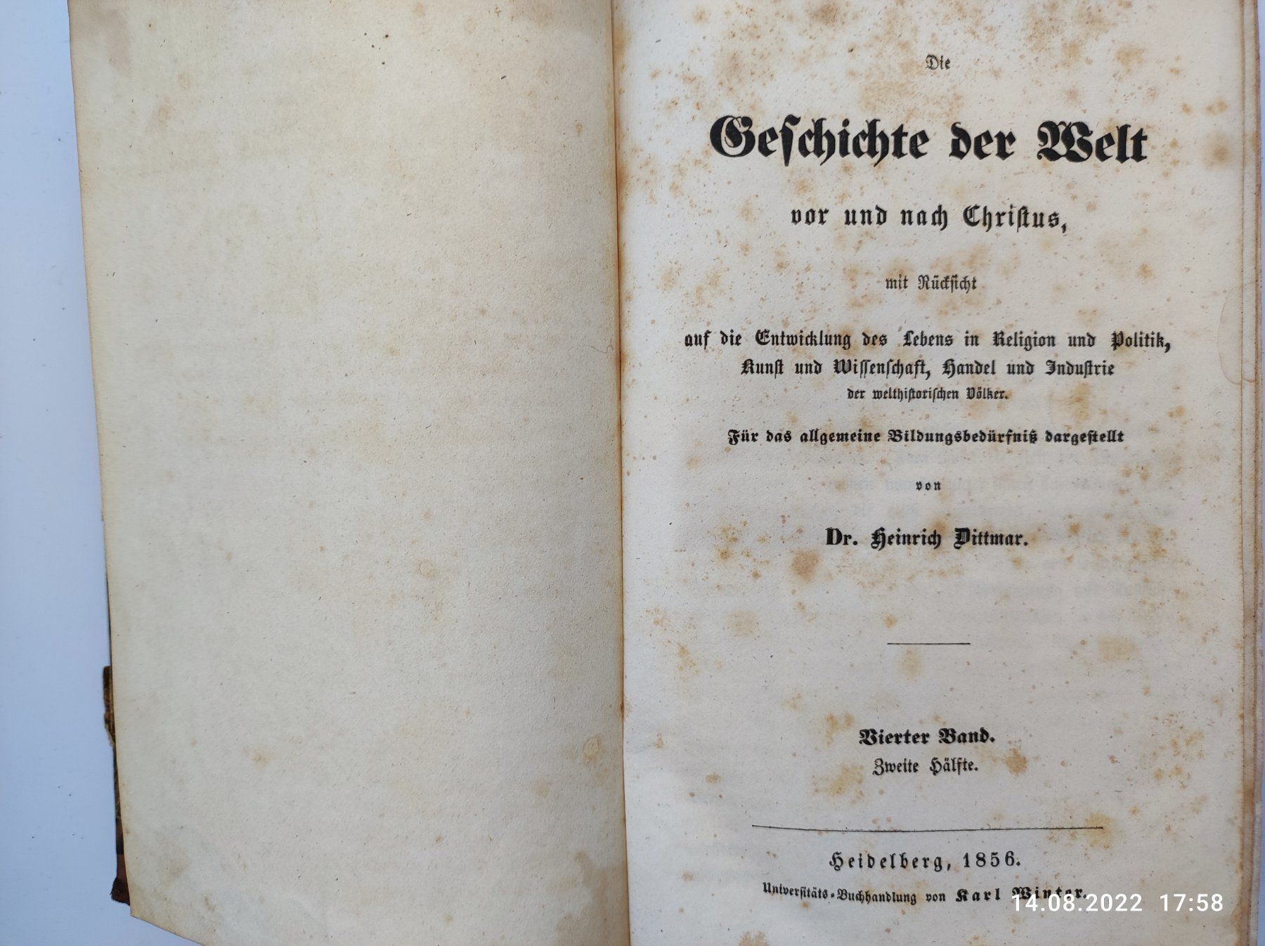 Libri: GESCHICHTE DER WELT - – Usato da Goldach venduto da Gaip 8