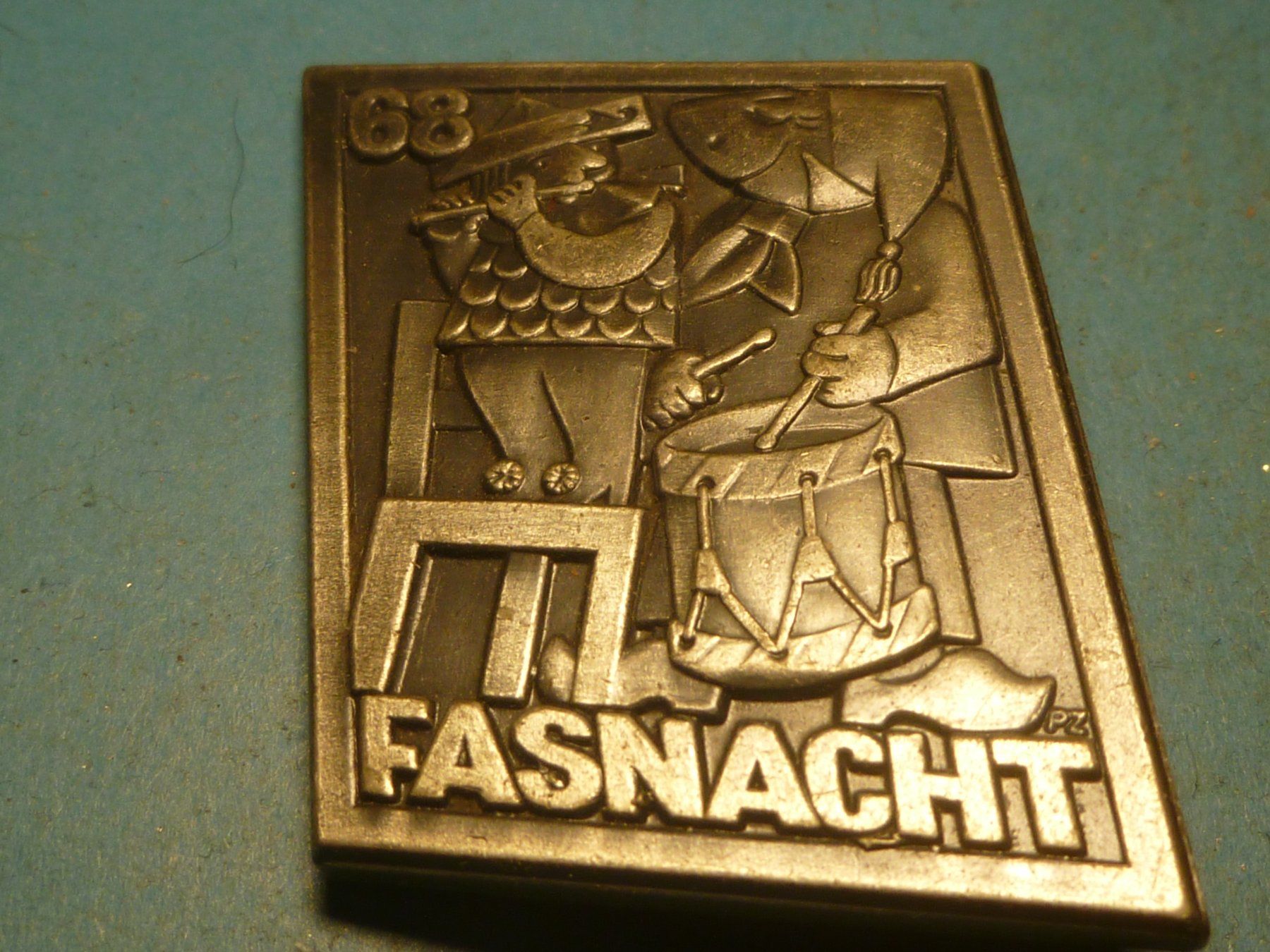 Plaketten & Abzeichen: BASEL 1968 SILBER – Gebraucht aus Ried (Muotathal) von Mandarin02