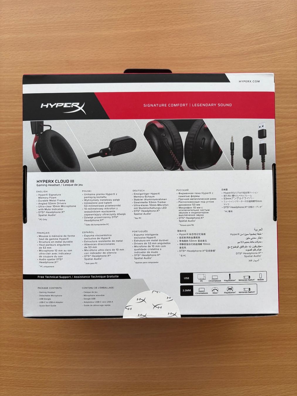 Hyperx Kopfhörer: HyperX Cloud III Gaming Headset (fabrikneu) – Neu und originalverpackt aus Pfäffikon SZ von mardana 4