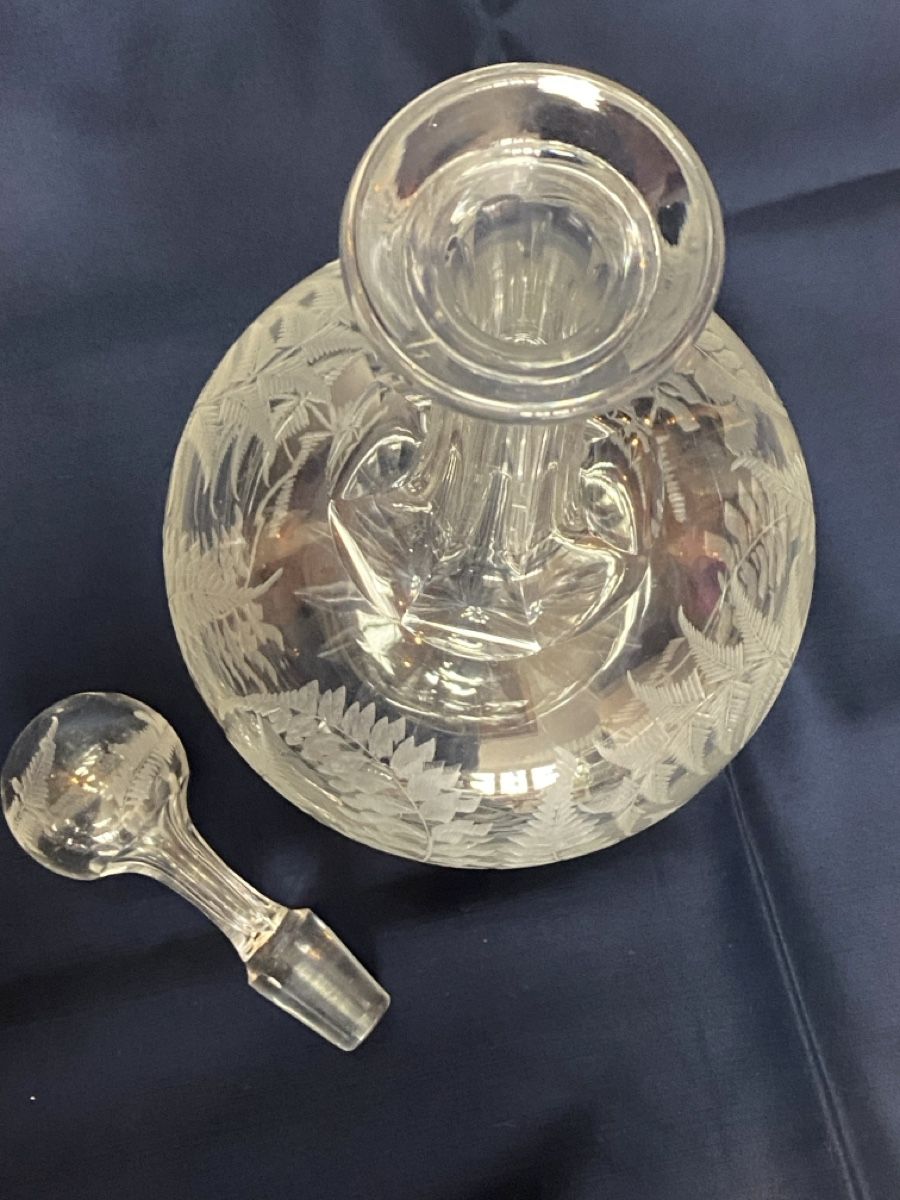Caraffe: Antiker Dekanter ca. 1880 – Usato da Thun venduto da Fantalu 2