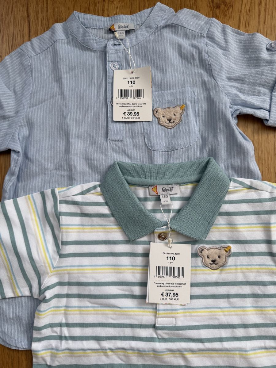 Lotti & Set di vestiti: Steiff Shirts Junge Gr. 110 – Nuovo (secondo la descrizione) da Romanshorn venduto da ste_zw5t 3