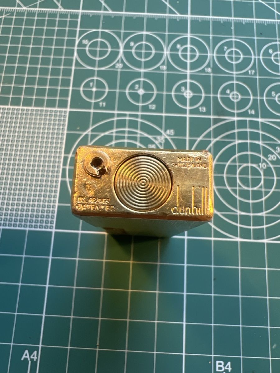 Dunhill Accendini: Briquet Dunhill défectueux  – Difettoso da Morges venduto da Tx-20 4