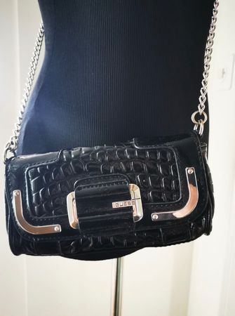 Guess Tasche, schwarz & silber, super cute, y2k