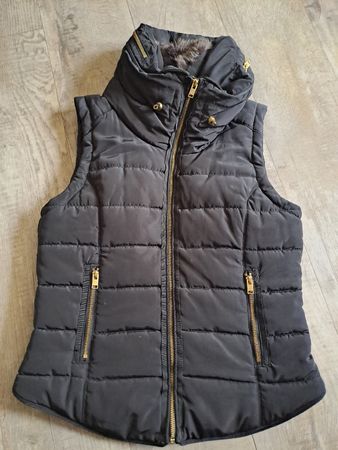 H&M Weste Damen Grösse M mit Fellkragen