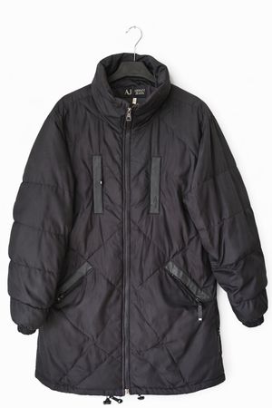 Armani Jeans AJ Veste / Doudoune homme noire taille 50