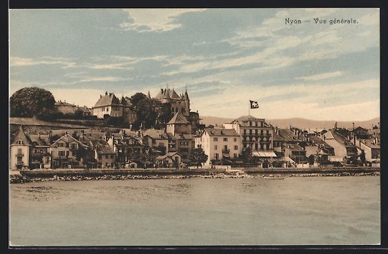 Ansichtskarten: AK Nyon, Vue générale – Gebraucht aus Berlin von bartko-reher