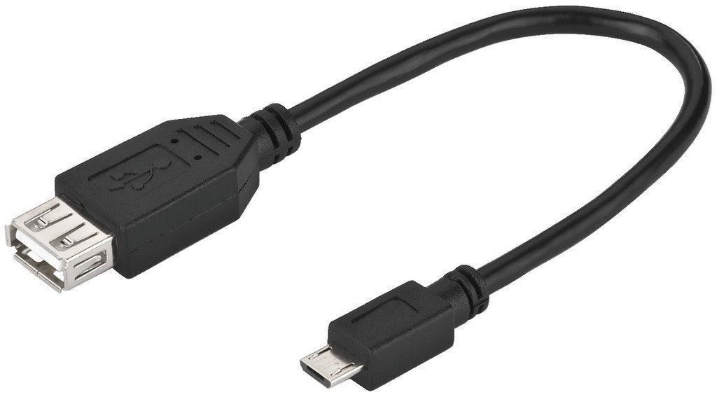 Laufwerke & Adapter: Monacor USB-Adapterkabel schwarz – Neu und originalverpackt aus Dietikon von RedhillsOnlineshop