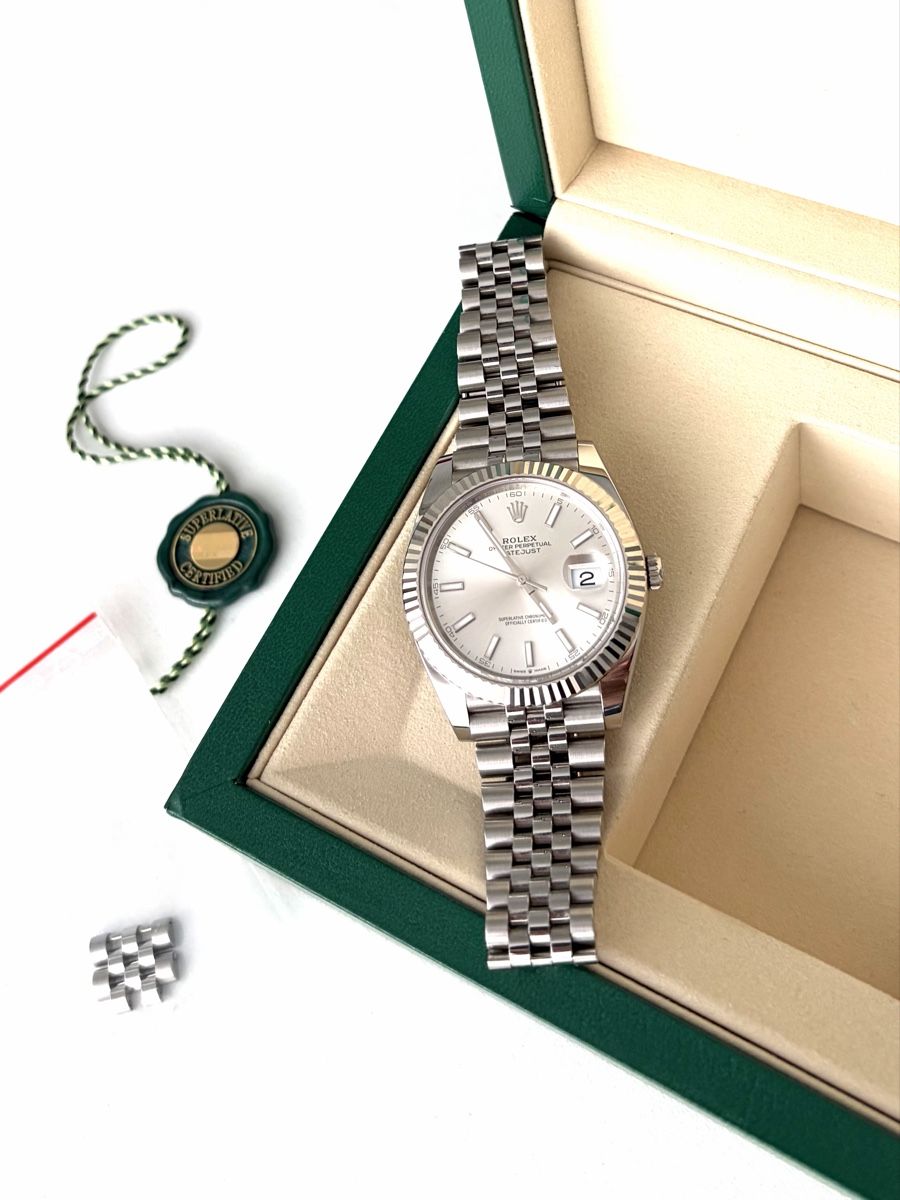 Rolex Montres: Rolex Datejust 41 Silver 2025 – Neuf (Voir description) à Zürich par masako 6