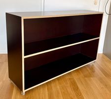 Sideboard Regal Beistellregal aus Birkensperrholz auf Rollen