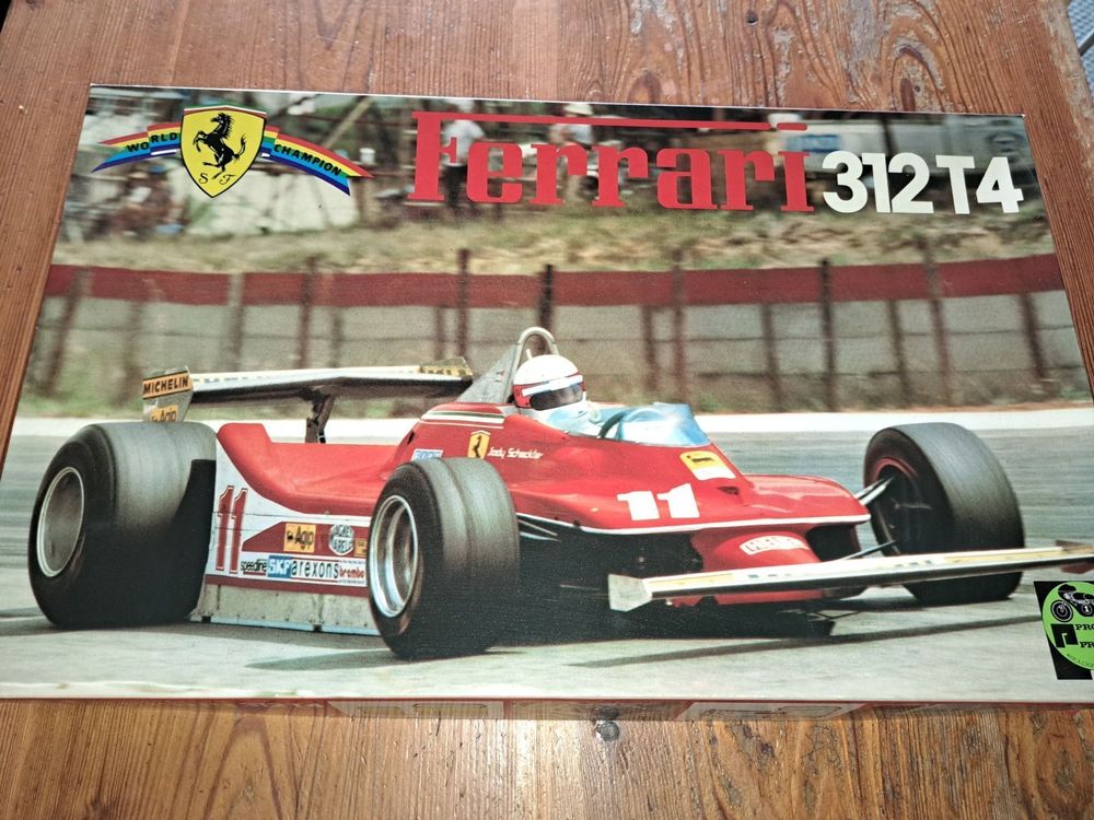 ZG003 PROTAR 1/12 maquette voiture F1 Ferrari 312 T4 #11 GP Sud Africa