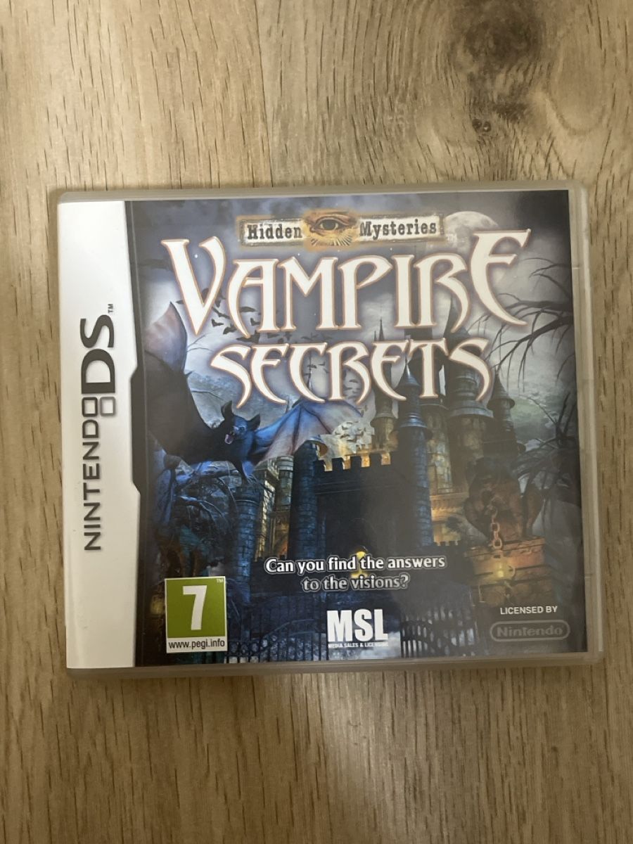 Nintendo Giochi: Hidden Mysteries: Vampire Secrets Nintendo DS - jeu – Usato da Siviriez venduto da fefe345
