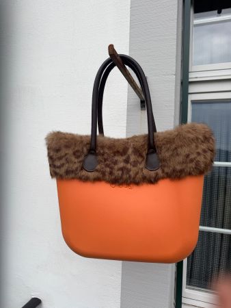 Original BOGG Bag XL mit Fellbesatz