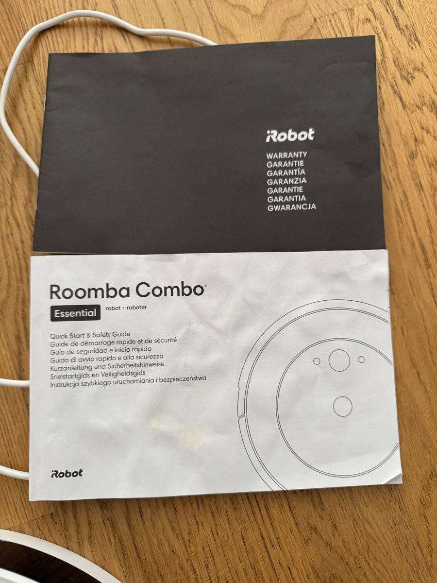 Irobot Aspirapolveri & Accessori: iRobot Roomba Combo Essential – Saug- & Wischroboter – Nuovo (secondo la descrizione) da Rüegsauschachen venduto da nai_2jfm 5