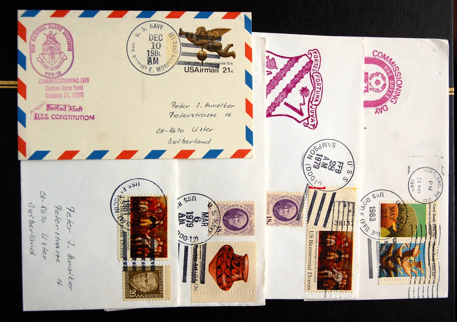 Tutti i francobolli: USA - 10 letters – Usato da Gland venduto da pas_wxw 1