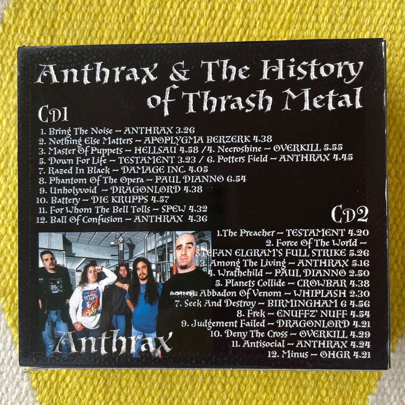 CD: ANTHRAX-2CD GOLD DELUXE EDITION – Usato da Rorschacherberg venduto da CD-Roli 1