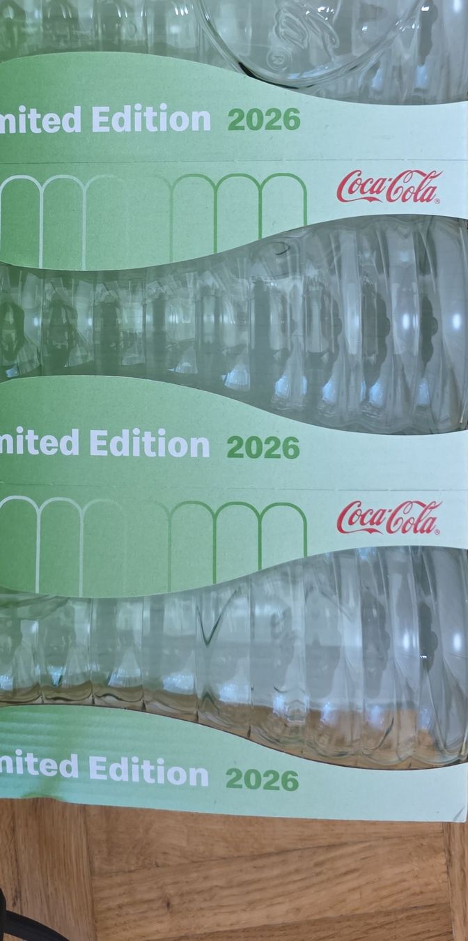 Coca-Cola Gläser: Coca-Cola Glas Limited Edition 2026 – Neu und originalverpackt aus Bern von Laralinda1