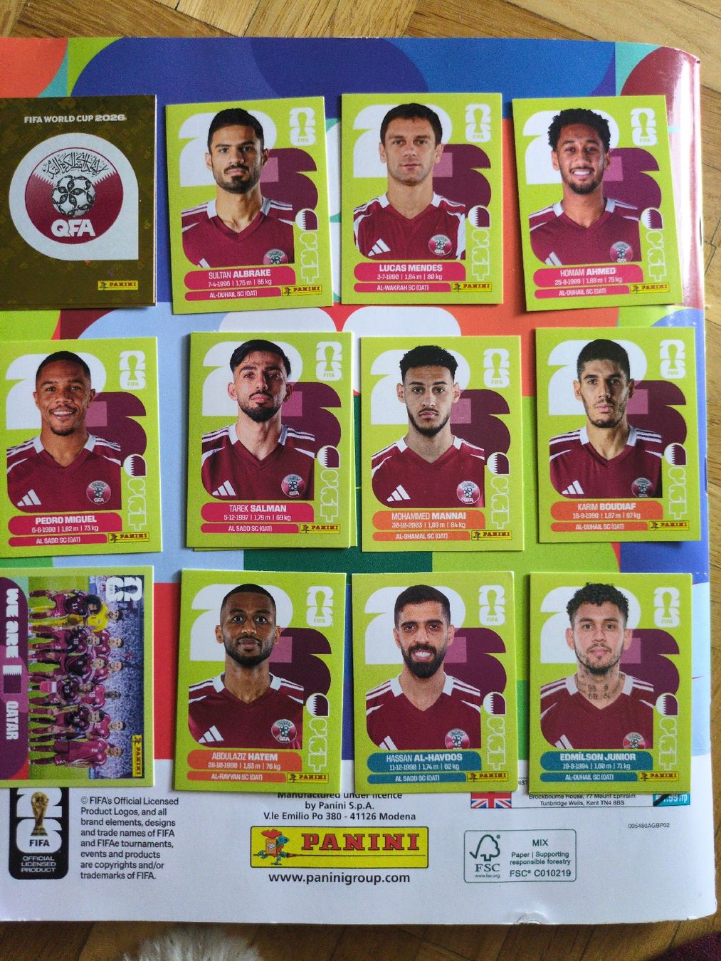 Panini Carte collezionabili: Panini QAT Set – Nuovo (secondo la descrizione) da Rapperswil SG venduto da sau_p7ft