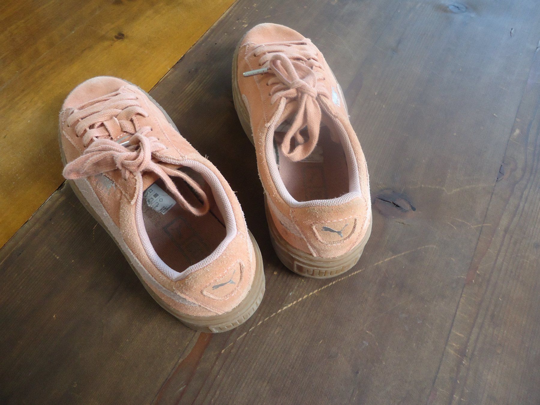 Puma Damenschuhe: Puma - Cuir - 37,5 - Rose saumon – Gebraucht aus Vessy von mafabe 2