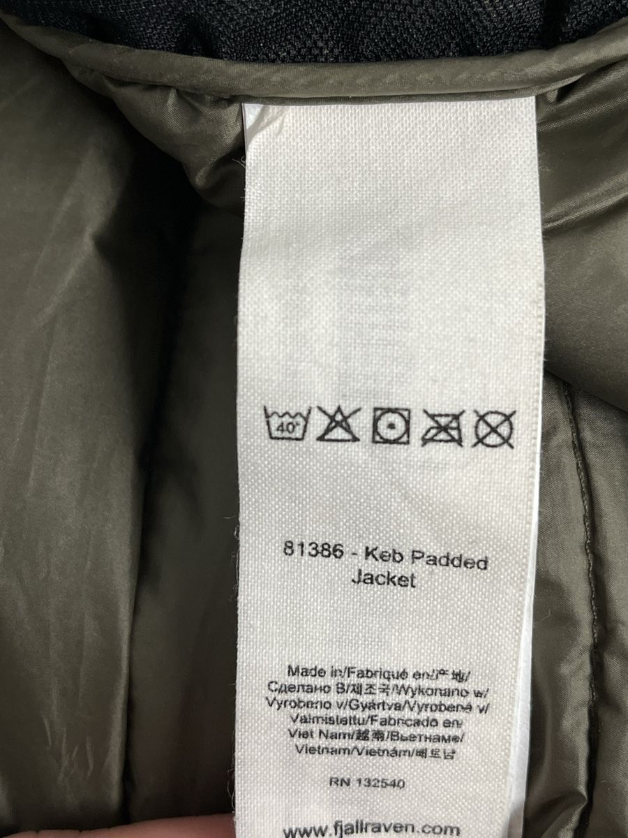 Fjällräven Giacche: Fjällräven Keb Padded Jacket – Usato da Altnau venduto da Ajtschei 3