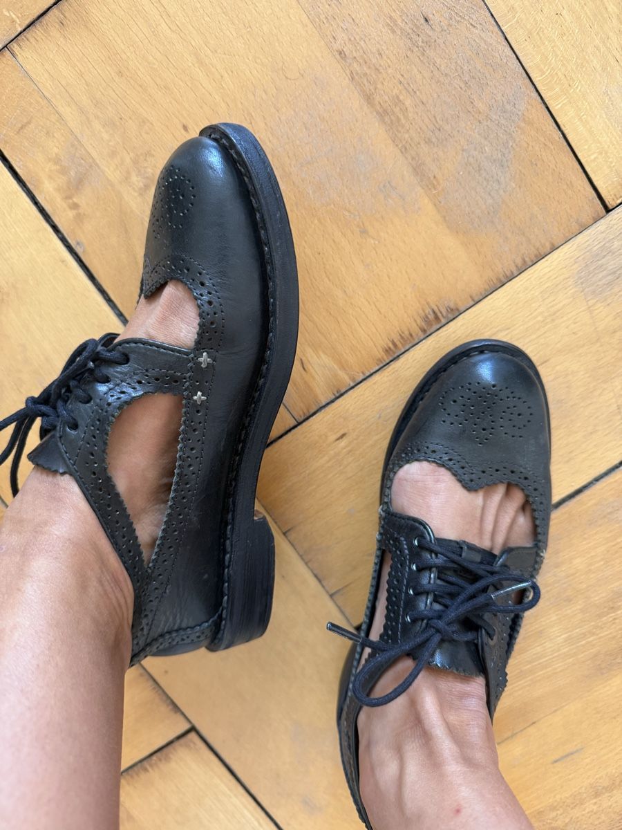 Damenschuhe: Rag & Bone schwarze Lederschuhe, Gr 36 – Gebraucht aus Kriens von tam_l8v2 1