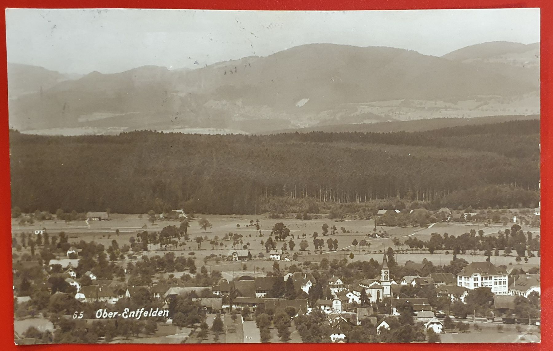 Cartoline postali: Ober-Entfelden 1920 – Usato da Kreuzlingen venduto da Rschweiz1