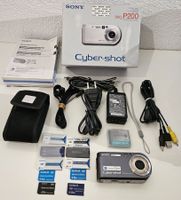 Digitalkamera Sony Cyber-shot DSC-P200 mit Zubehör