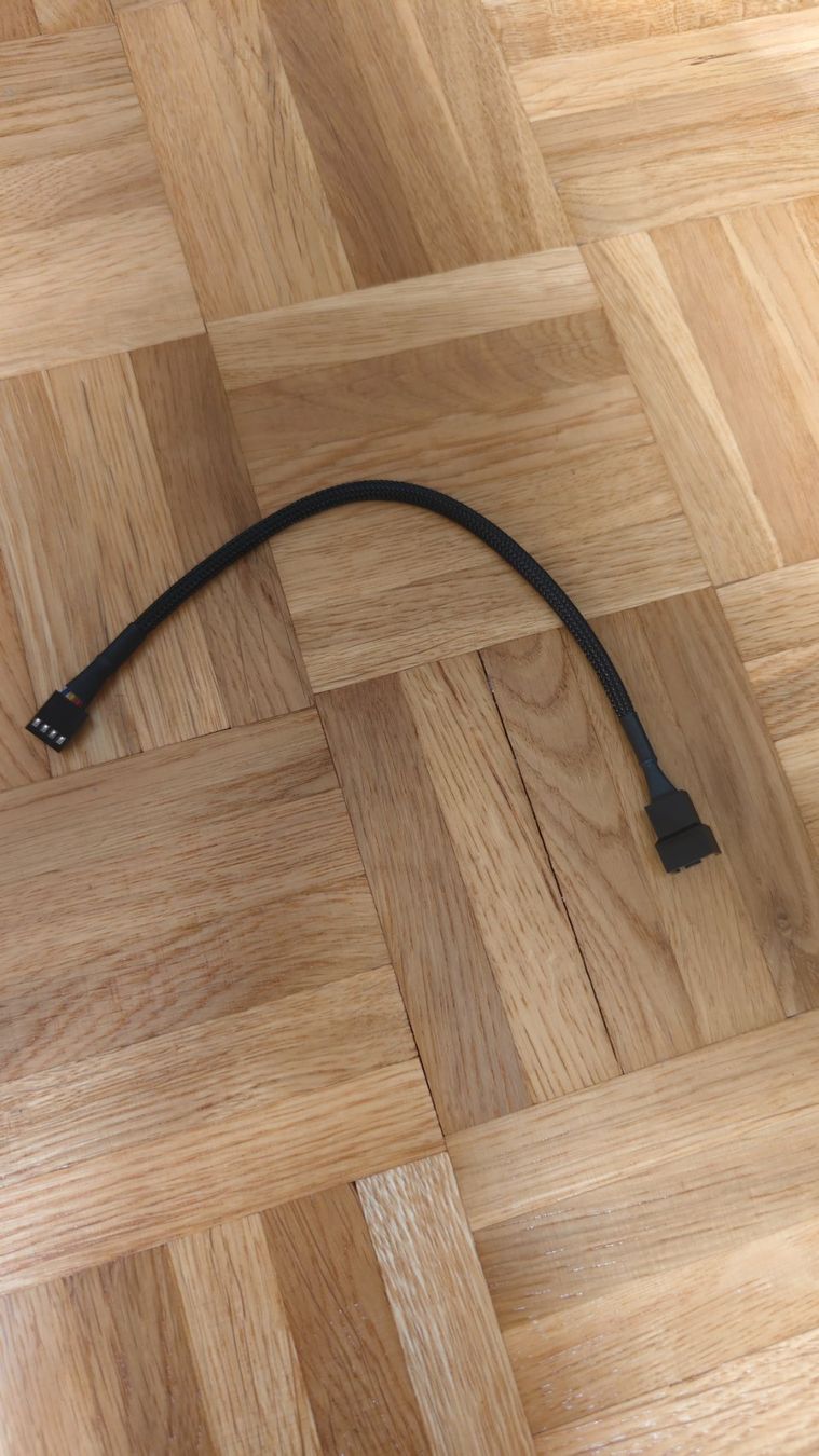 Cavi: 4 pin PWM Lüfterkabel, PC fan cable intern – Nuovo (secondo la descrizione) da Jona venduto da Kapuzinermoench