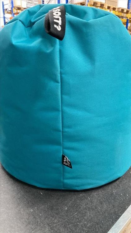 Sitzsack ROUND türkis Outdoor wasserfest L75xB75xH65 3
